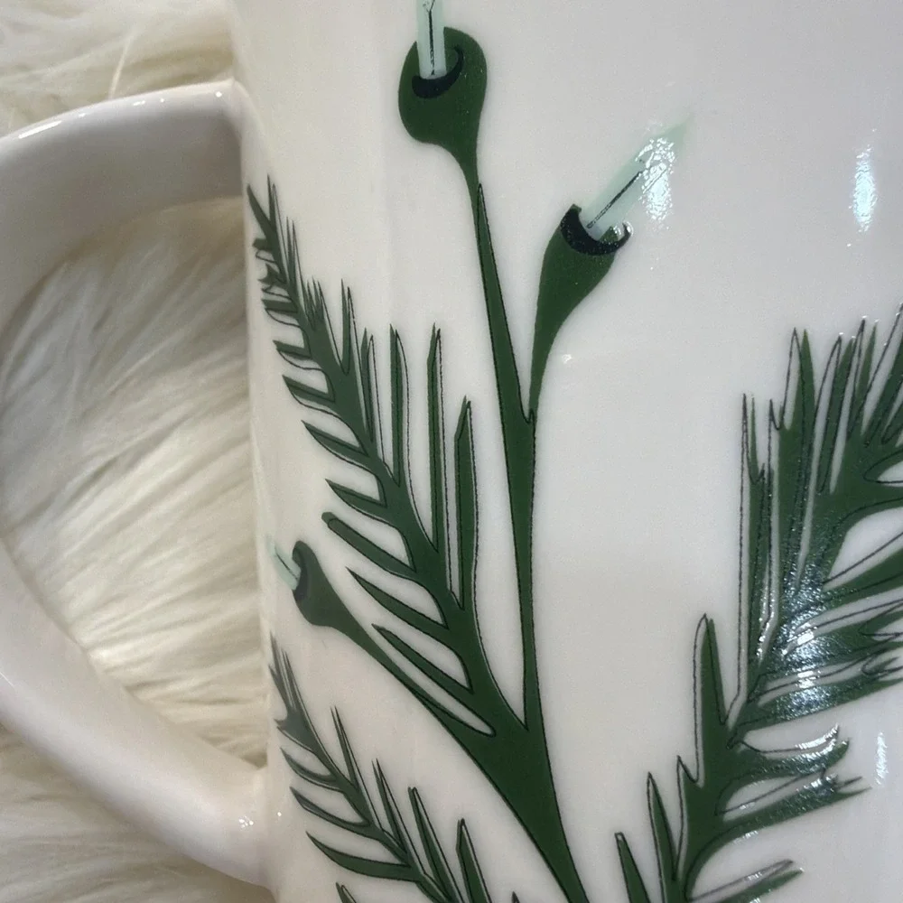2020 Starbucks Holiday Mug Pine Christmas Tree Branch w/ Lights 10 oz Collect 24